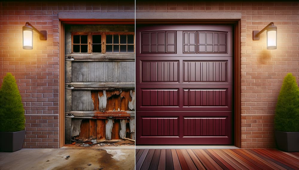 Garage door work in Los Angeles