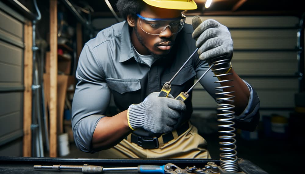 Garage door work in Los Angeles